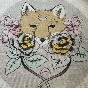 Fox Floral Patch Buttercup – Nature Woodland DIY Craft
